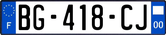 BG-418-CJ