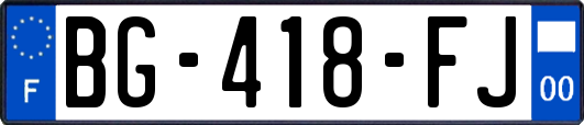 BG-418-FJ