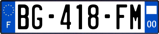 BG-418-FM