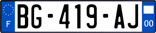 BG-419-AJ