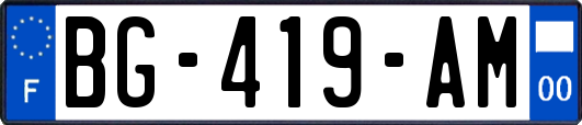 BG-419-AM