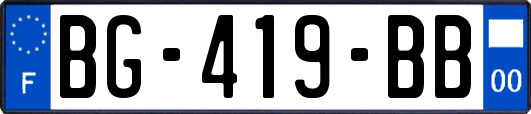 BG-419-BB