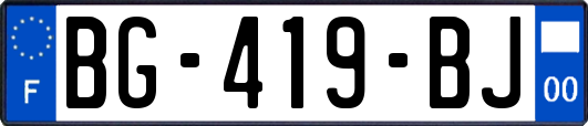 BG-419-BJ