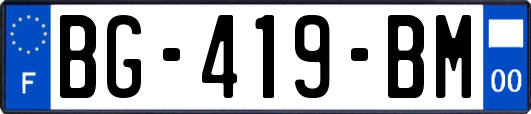 BG-419-BM