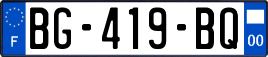 BG-419-BQ