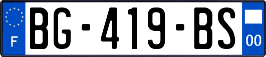 BG-419-BS