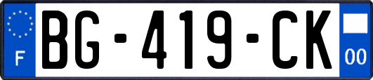BG-419-CK