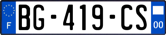 BG-419-CS