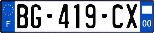 BG-419-CX