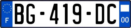 BG-419-DC