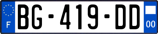 BG-419-DD