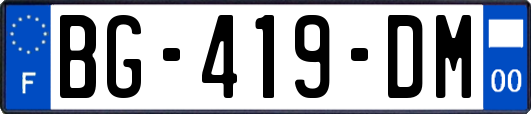 BG-419-DM