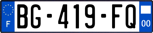 BG-419-FQ