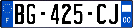 BG-425-CJ