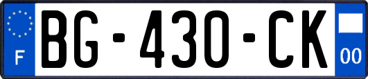 BG-430-CK