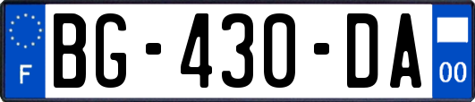 BG-430-DA