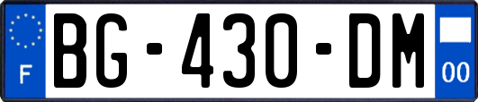 BG-430-DM