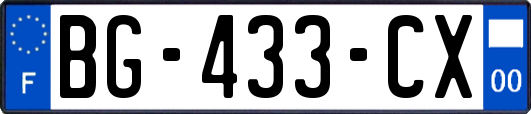 BG-433-CX