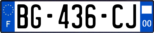 BG-436-CJ