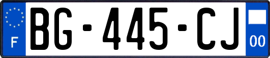 BG-445-CJ