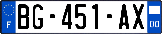 BG-451-AX