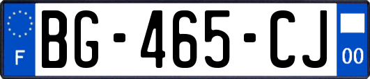 BG-465-CJ