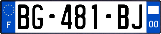 BG-481-BJ