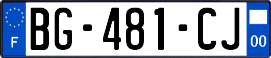 BG-481-CJ