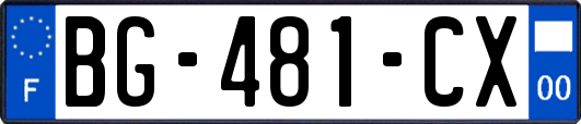 BG-481-CX