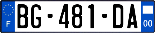 BG-481-DA