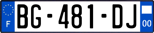 BG-481-DJ