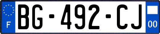 BG-492-CJ