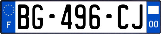 BG-496-CJ