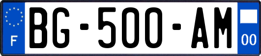 BG-500-AM