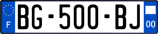 BG-500-BJ