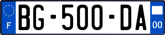 BG-500-DA