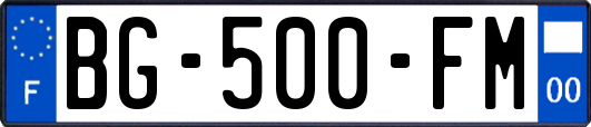 BG-500-FM