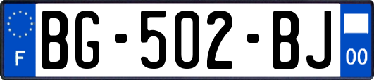 BG-502-BJ