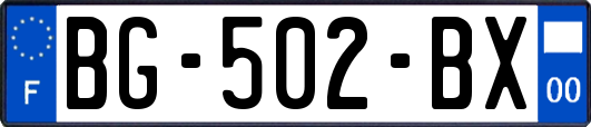BG-502-BX