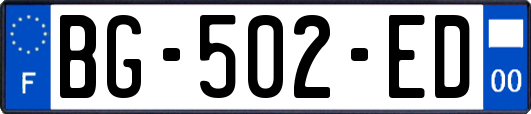 BG-502-ED