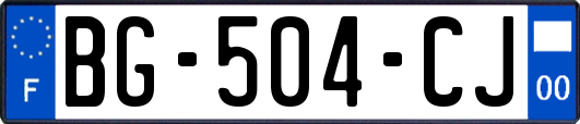 BG-504-CJ