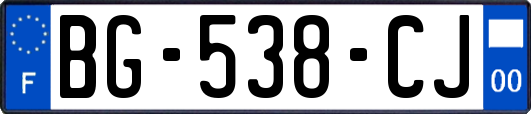 BG-538-CJ