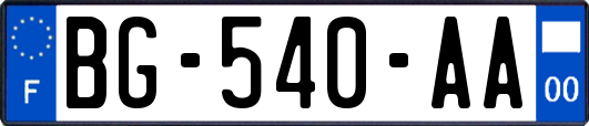 BG-540-AA