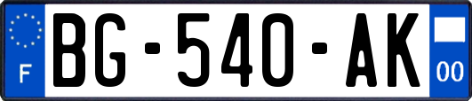 BG-540-AK