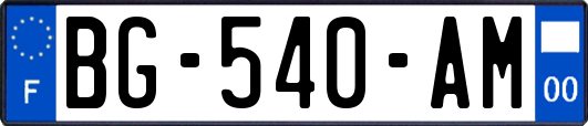 BG-540-AM