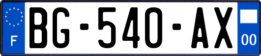 BG-540-AX