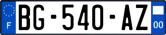 BG-540-AZ