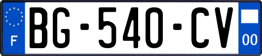 BG-540-CV