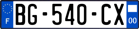 BG-540-CX