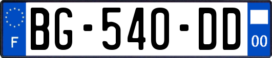 BG-540-DD